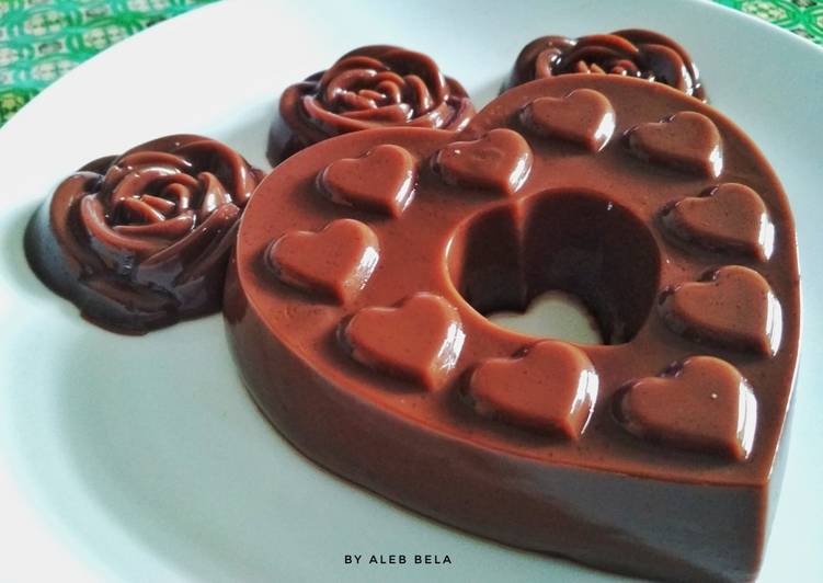 Puding nyoklat chocolatos