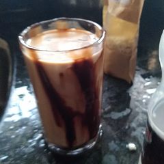 A picture of Chocolate milk shake.