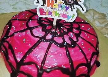 Update, Prepare Recipe Spider Man cake Practical Delicious