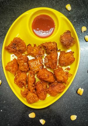 कॉर्न भजी (Corn Bhajji Recipe In Marathi) रेसिपी चे मुख्य फोटो 