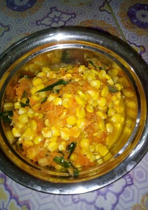 Foto resep Oseng jagung wortel