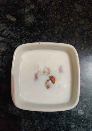 A picture of Sabudana kheer.