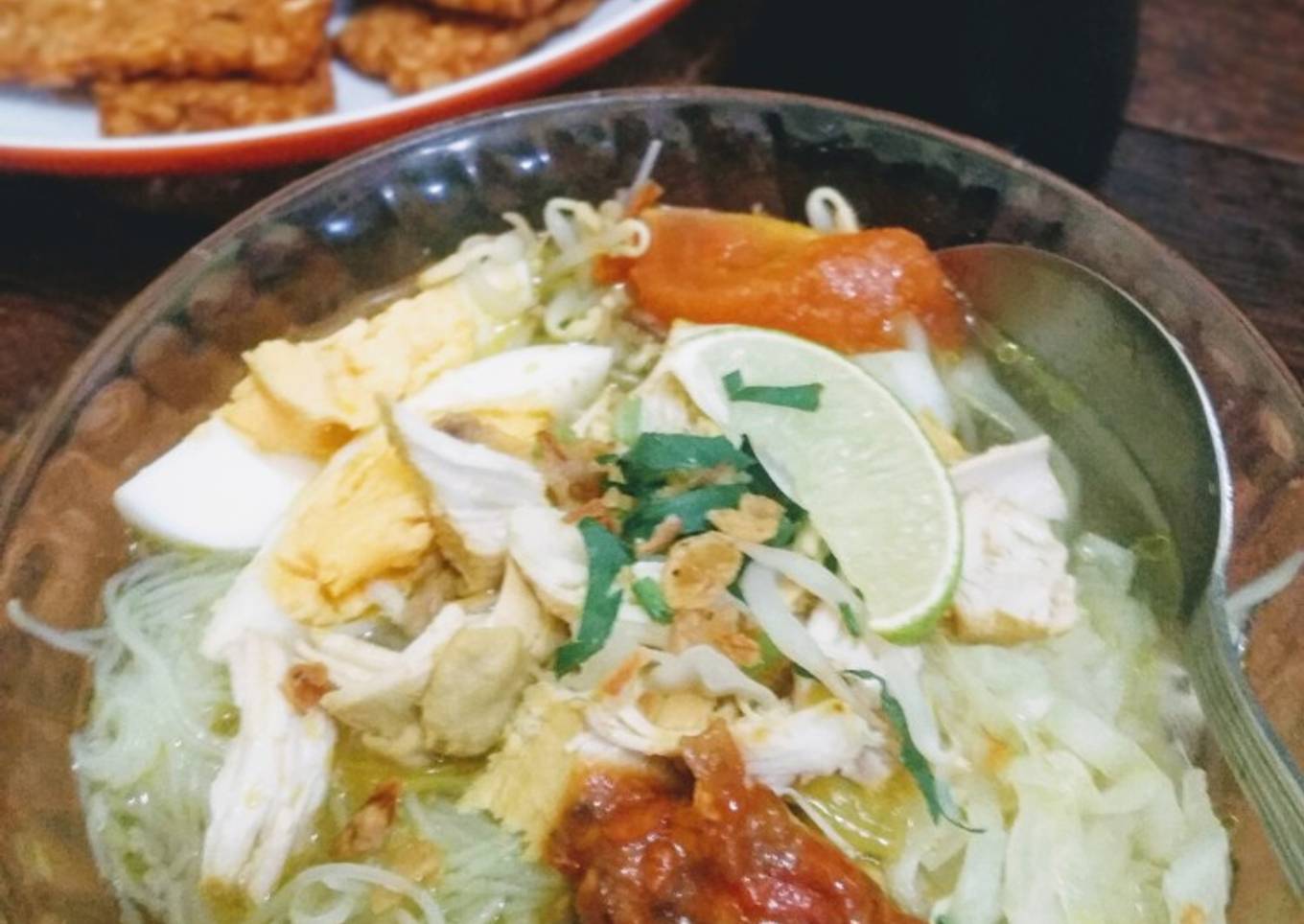 Soto ayam bening