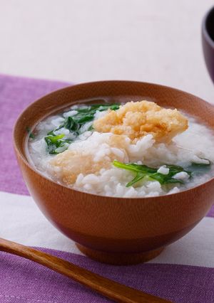 【家樂福廚房】反浪費料理》拜拜炸魚粥 的食譜成品照片