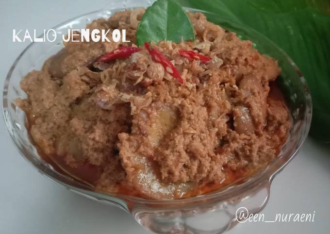 Kalio Jengkol | Kalio jariang