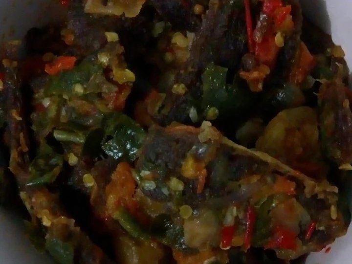 Langkah Mudah untuk Membuat Resep Dendeng daging sapi balado simpel Anti Ribet, Sempurna