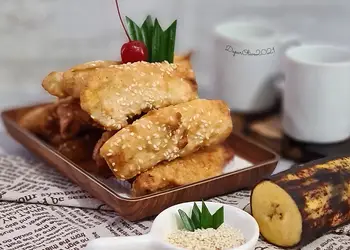 Resep Mudah Pisang Goreng Wijen ala Thailand Sedap Nikmat