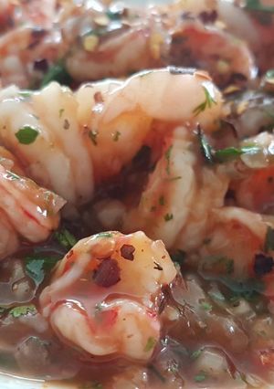 Una foto de Ceviche de Camarón