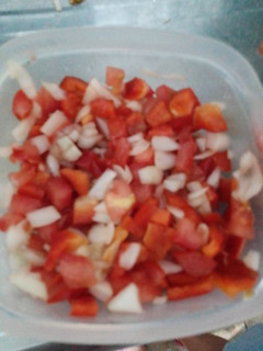 Una foto de Salsa criolla