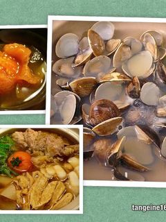蛤蜊海陸涮涮鍋♥ez火鍋湯底♥ 的食譜成品照片