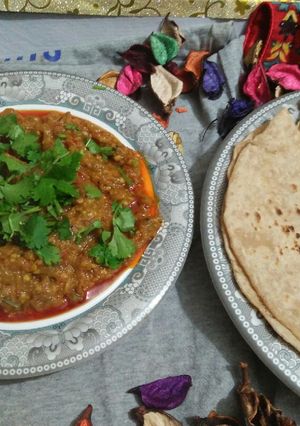 A picture of Baingan ka Bharta💖💖.