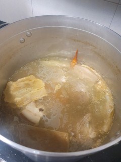 Una foto de Caldo de cocido