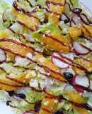Ensalada agridulce de rabanitos