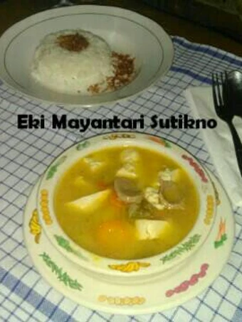 Langkah Mudah untuk Membuat Resep Sup Bakso Tahu Tumis Mentega (Sayur Sop Minyak Wijen) yang Lezat Anti Ribet, Bikin Ngiler