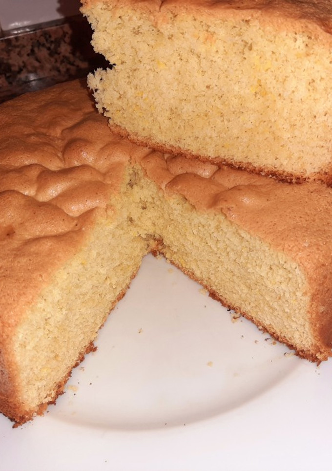 Una foto de Bizcocho esponjoso sin aceite