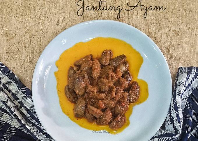 Krengsengan Jantung Ayam