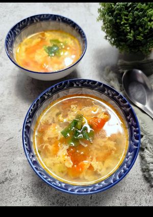 Foto resep Sup Tomat Telur