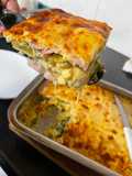 Soufflé de Verduras relleno
