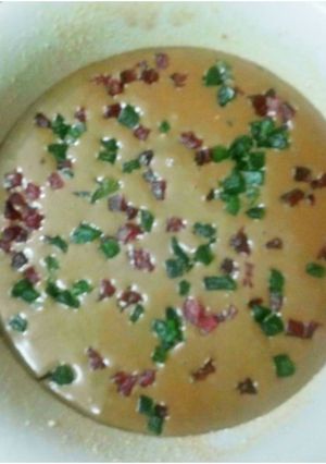 A picture of Cherry cake.