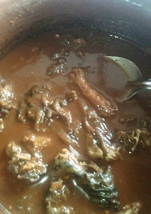 Una foto de Iguana en adobo