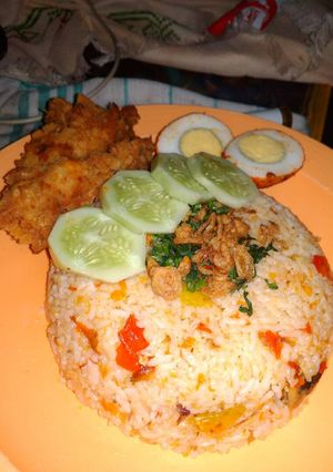 Foto resep Nasi goreng Jawa ikan asin