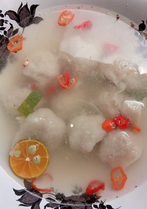 Foto resep Pentol Ayam Berkuah '2'