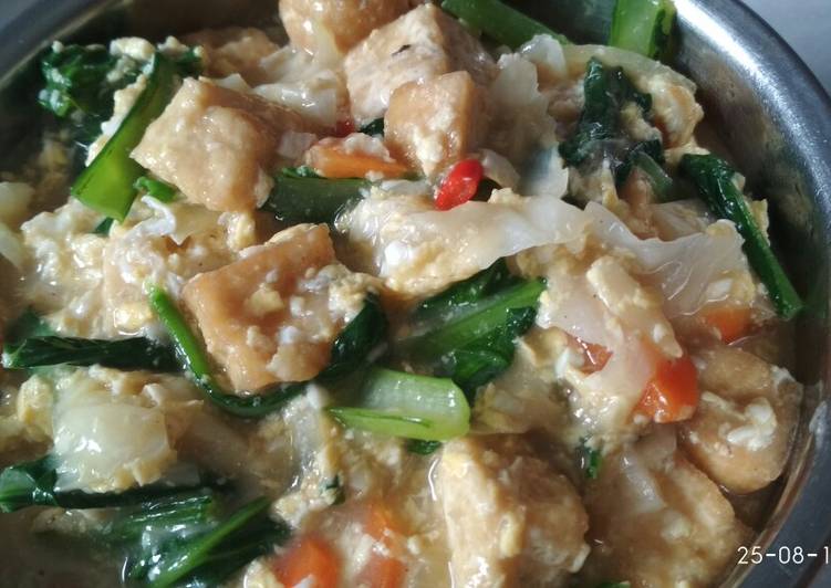 Menu vegetarian : Capcay vegetarian murah