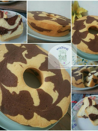 Resep Marmer/ zebra cake putih telur Yang Rasanya Juara Banget