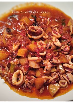 Foto resep Cumi-cumi Sambal