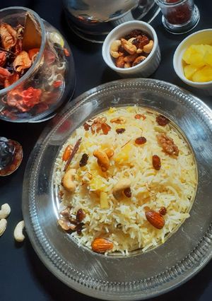 A picture of Pineapple Zarda.
