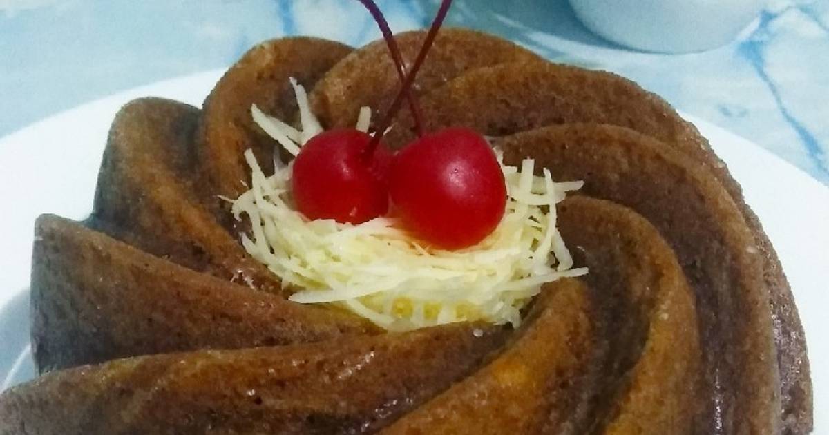 Resep Bolu Pisang Moca Kukus Tanpa Mixer Oleh Auna Shahab Cookpad 8508