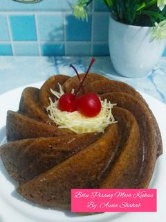 Foto resep Bolu Pisang Moca Kukus (tanpa Mixer)