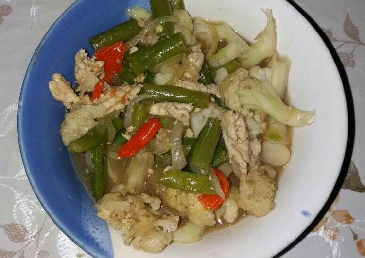 Proses mengolah Cah buncis kemkol ayam, Menggugah Selera