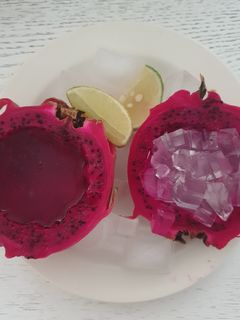 Foto resep Buah Naga Merah dgn Lychee Jelly