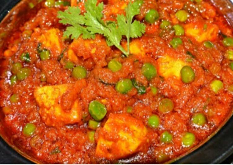 Simple Way to Prepare Any-night-of-the-week Shahi Matar-paneer