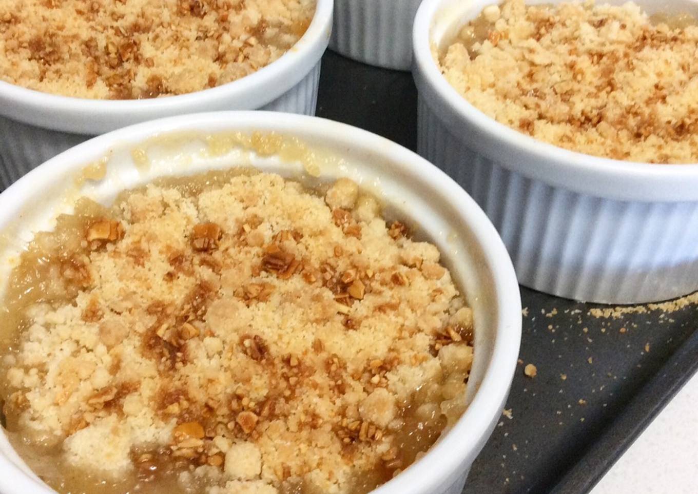 Crumble aux pommes