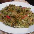 Tumis Pare,Sayur Asin dan teri medan