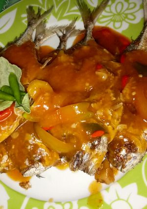 Foto resep Ikan bawal saus asam manis pedas🐟