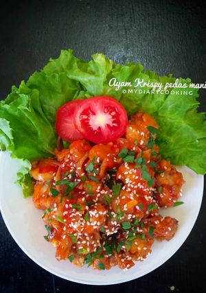 Foto resep Ayam Krispy Pedas Manis