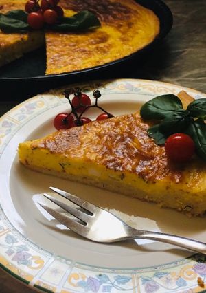 O poză a rețetei Tartă cu brânză sărată.