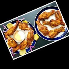 Tandoori chicken in Oven Gas stove A picture of Tandoori chicken in Oven Gas stove.
