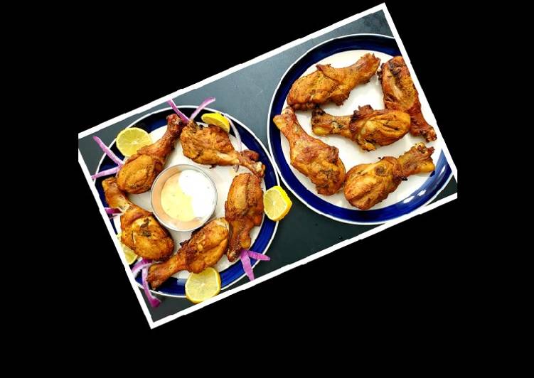 Tandoori chicken in Oven Gas stove Tandoori chicken in Oven Gas stove