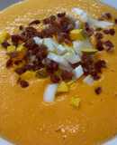 Salmorejo sin pan - Thermomix