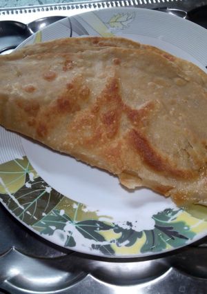 A picture of Khasta Paratha.