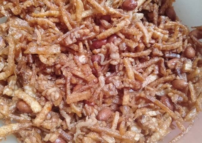 Cara Bikin Kering tempe kentang renyah Yang Mudah