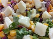 Una foto de salsa kale