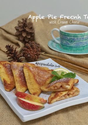 Foto resep Apple Pie French Toast with Cream Cheese