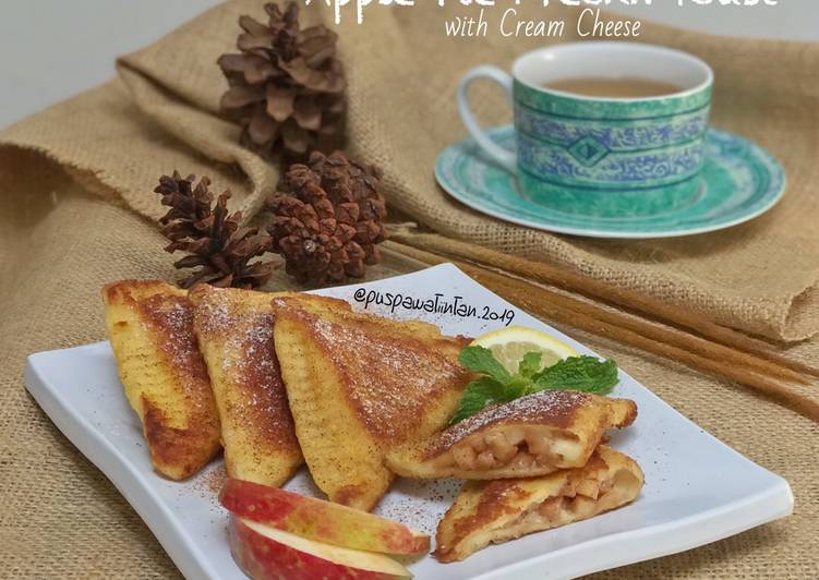 Apple Pie French Toast with Cream Cheese