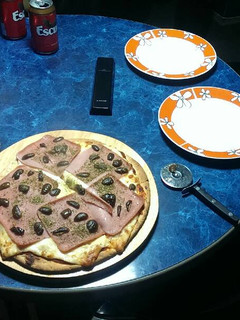 Una foto de Pizza tradicional fácil