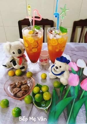 Hình của món Trà tắc xí muội(ô mai).